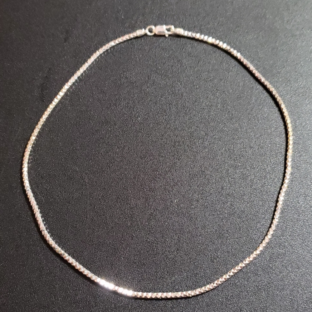 Unique antique 925 FAS Italy sterling chain